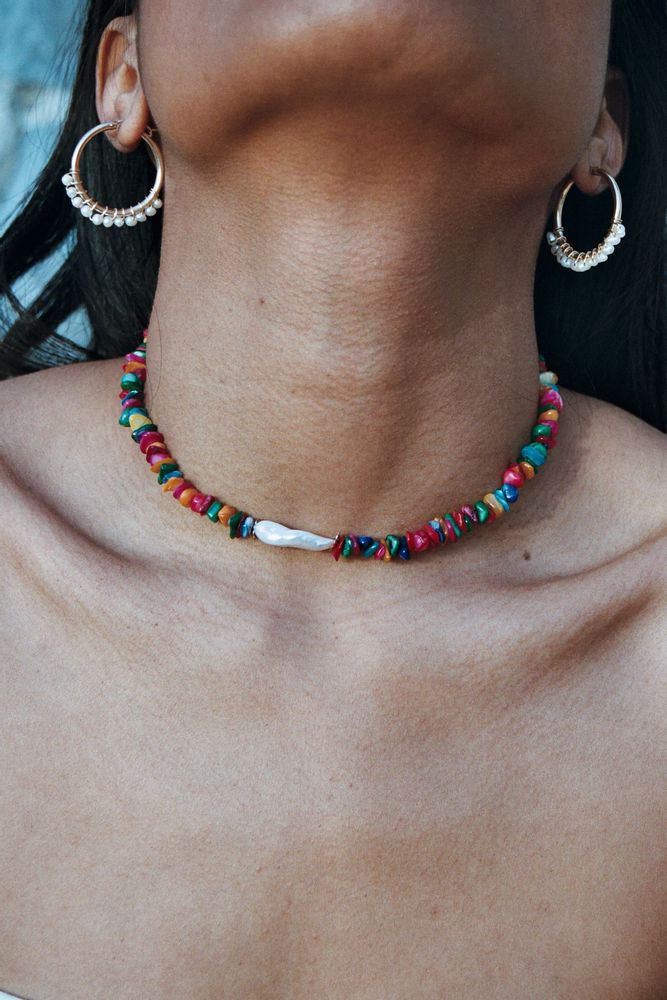 Bijoux - Le collier Palombaggia - CAMILLE COLETTE STUDIO