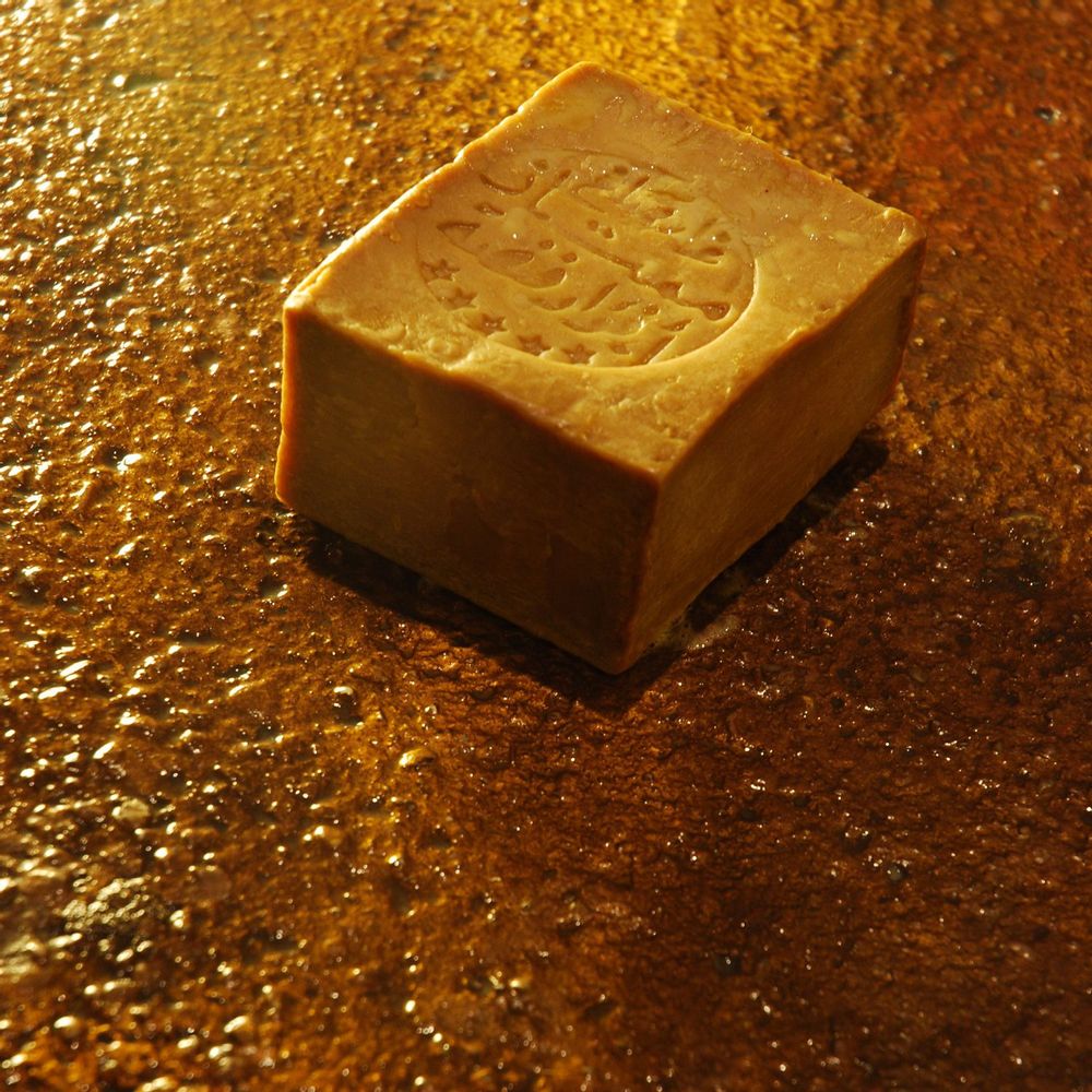 Soaps - ALEPPO SOAP PURE OLIVE 95% - IN BOX - KARAWAN AUTHENTIC