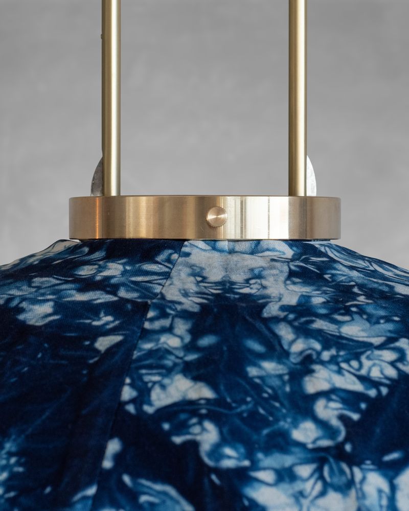 Tables pour hôtels - COLLECTION Plant Dyed - Gorge de Taroko, forme mandarine - TAIWAN-LANTERN
