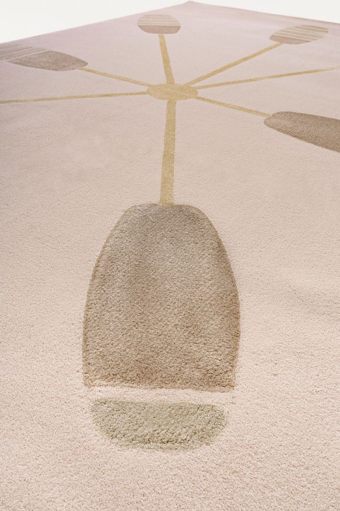 Design carpets - Natural tinted leaves - SOFTICATED