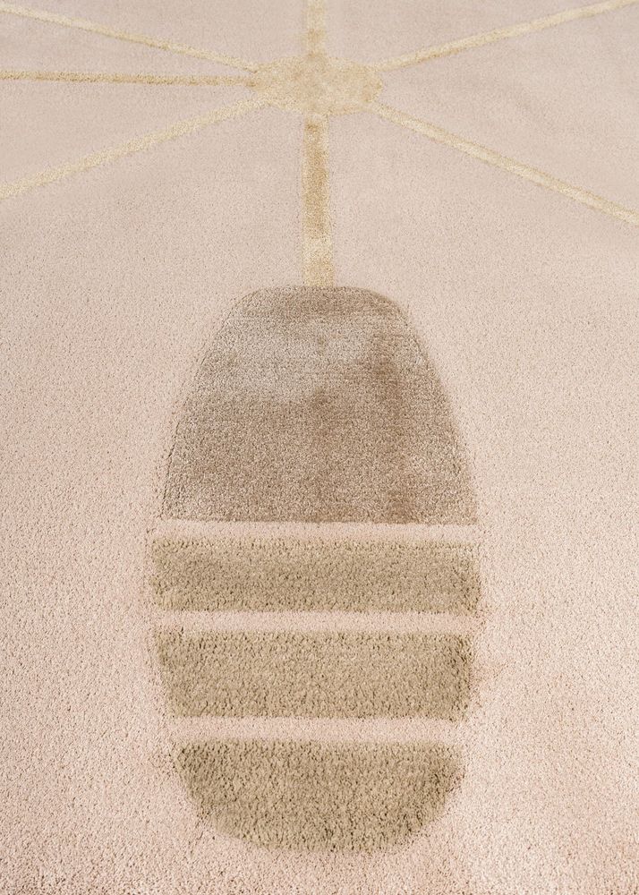 Design carpets - Natural tinted leaves - SOFTICATED