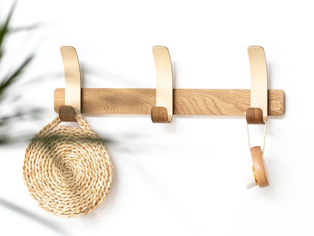 Ensembles muraux - Aménagement mural Lean on Me, porte-manteau et solution murale - STAK STAK