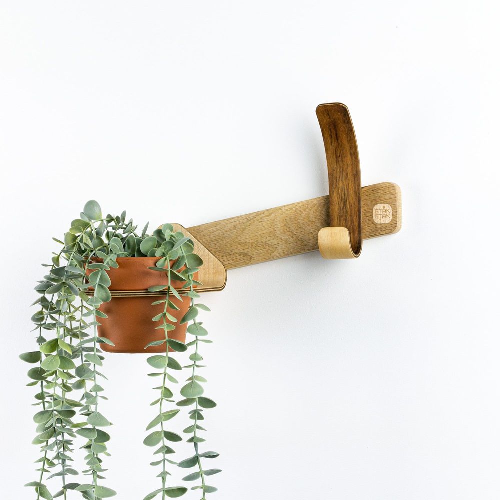 Ensembles muraux - Aménagement mural Lean on Me, porte-manteau et solution murale - STAK STAK