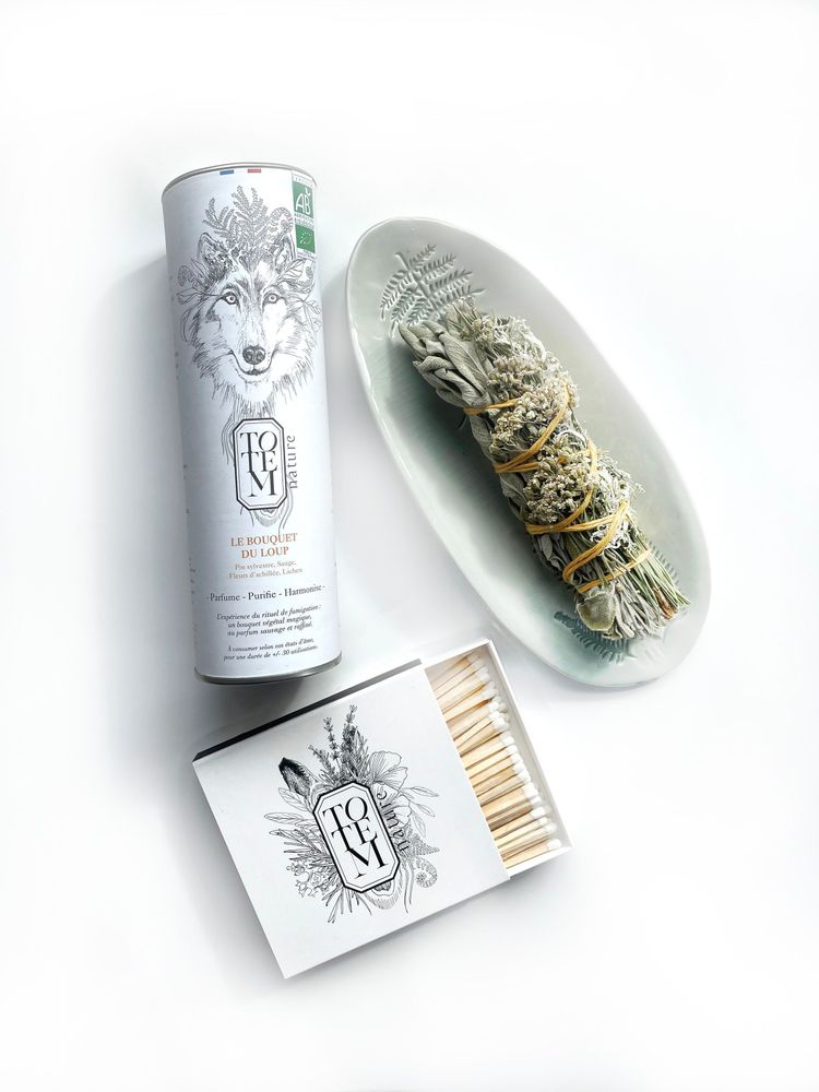 Cadeaux - Allumettes décorative /design longue ( 60 allumettes) - TOTEM NATURE - ENCENS ET FUMIGATION