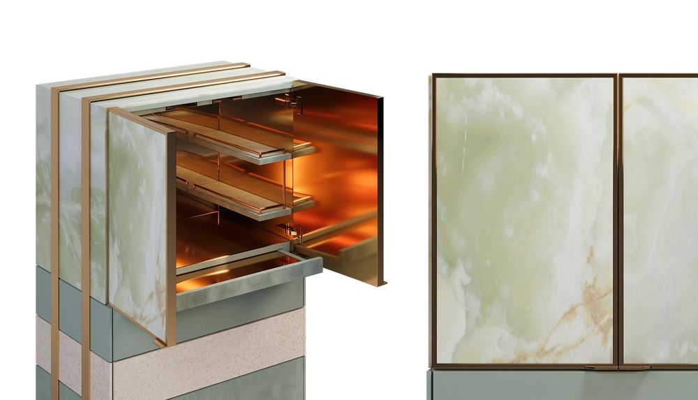 Shelves - Hollow Cabinet - MALABAR