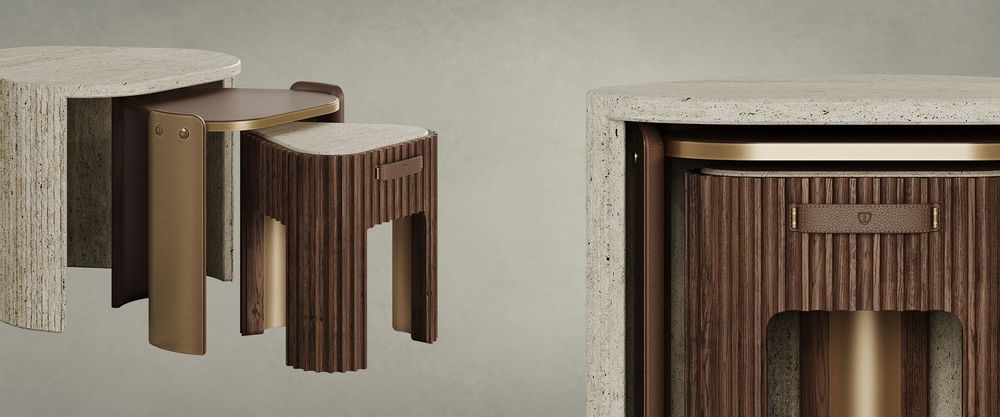 Other tables - Henley Side Table - WOOD TAILORS CLUB