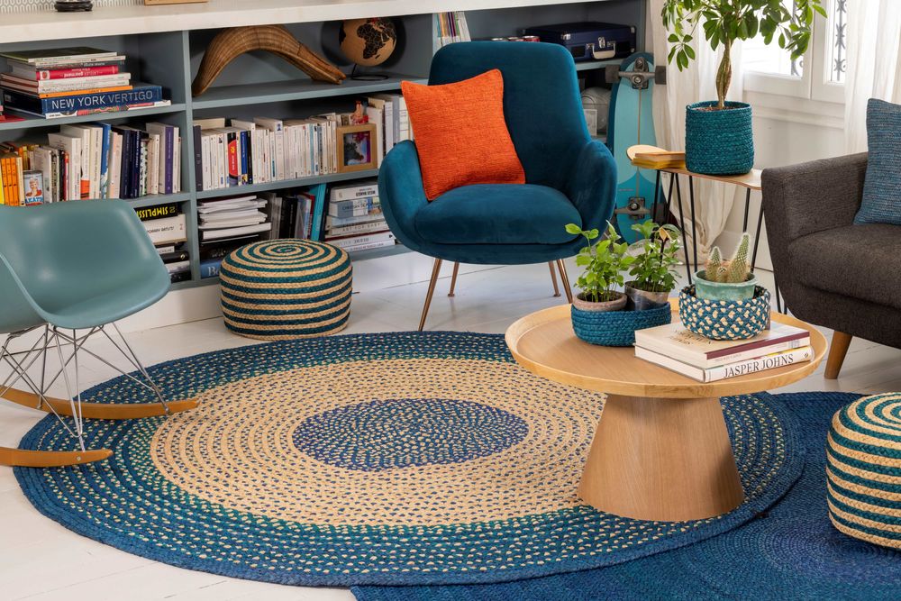 Autres tapis - Tapis rond en raphia - INTIMANI