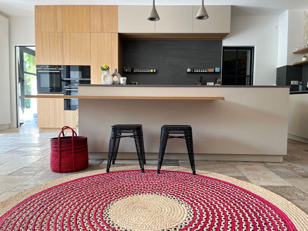 Autres tapis - Tapis rond en raphia - INTIMANI