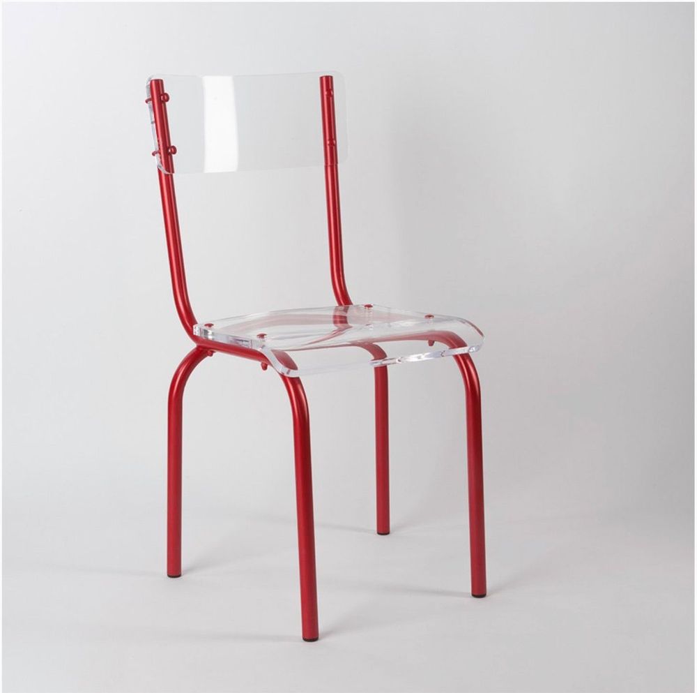 Chaises - Chaise verre acrylique transparent | Iconic - LAURENT BADIER DESIGN