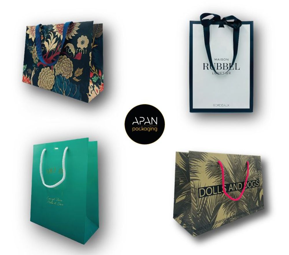 Objets personnalisables - Sacs Papiers Luxe - APAN PACKAGING