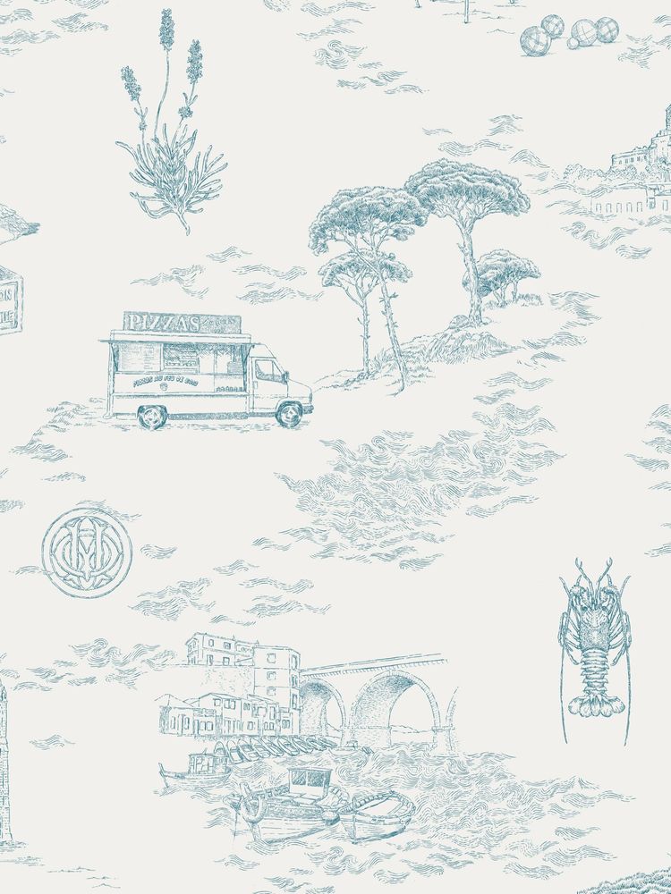 Textile and surface design - From Marseille with Love - MEYNIAL