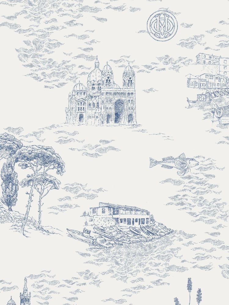 Textile and surface design - From Marseille with Love - MEYNIAL