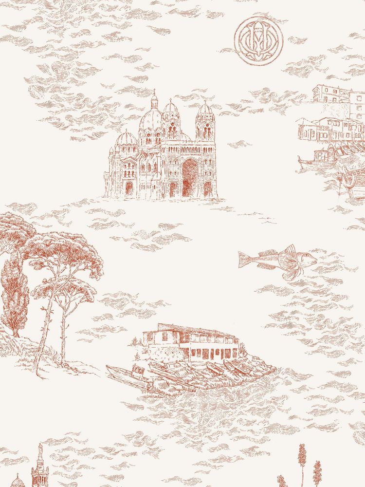 Textile and surface design - From Marseille with Love - MEYNIAL