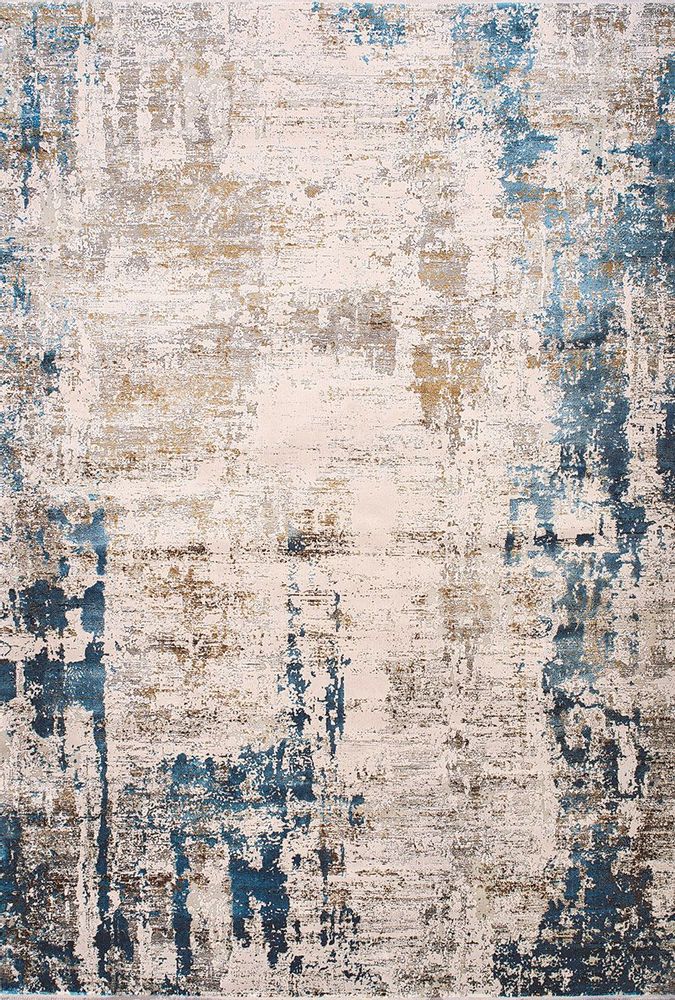 Tapis contemporains - 8101 BLUE - PASSION DU TAPIS