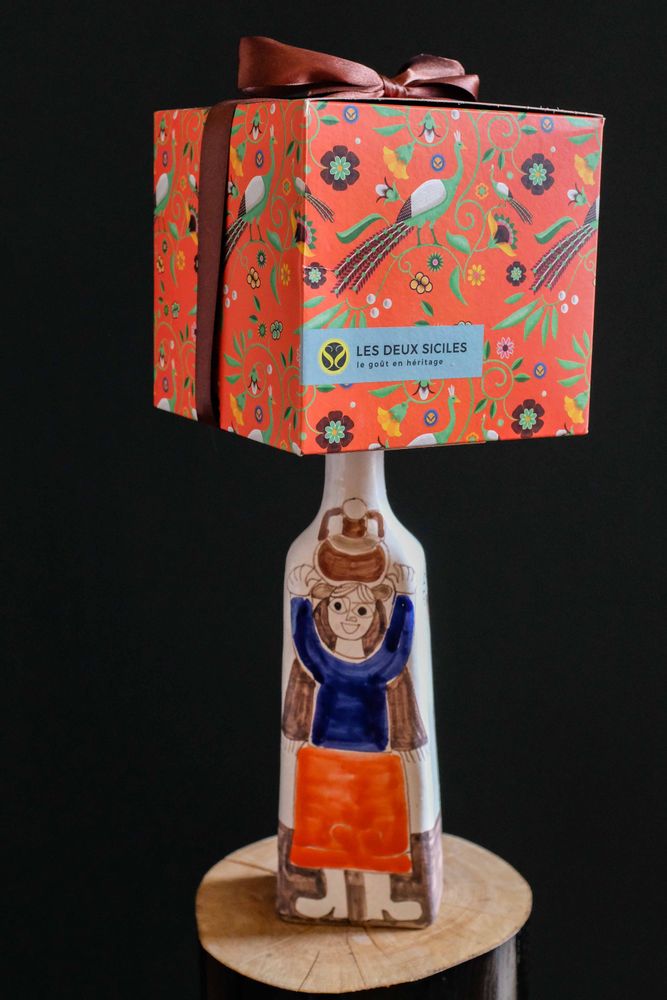 Biscuits - Panettone artisanal à crème d'orange - LES DEUX SICILES