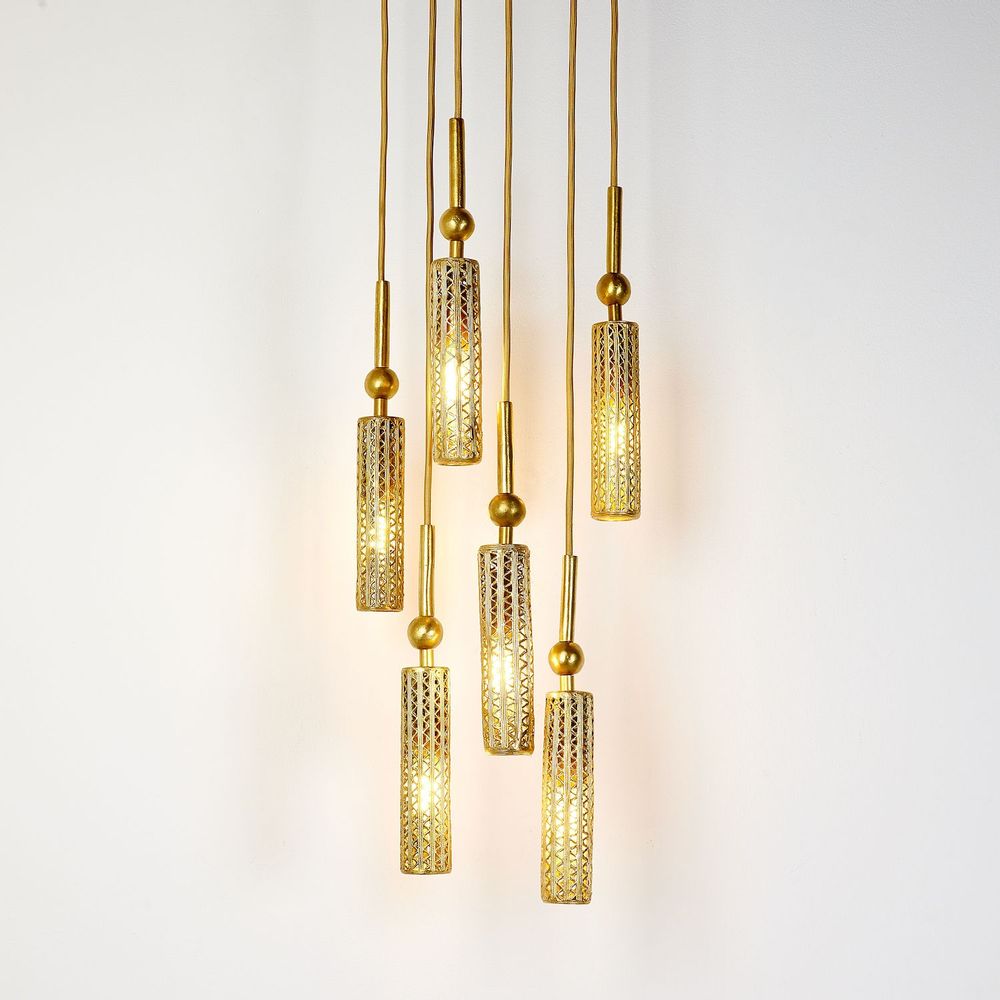 Hanging lights - Gifty Brass Pendant Lamp - GOLDEN EDITIONS