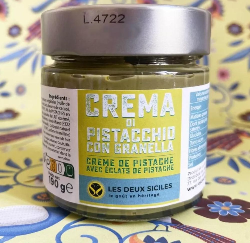 Candy - Pistachio cream with pistachio shine - LES DEUX SICILES