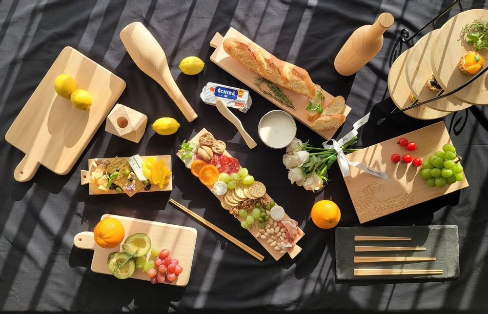 Flatware - Charcuterie Board - FUJIWARA WOODWORKING
