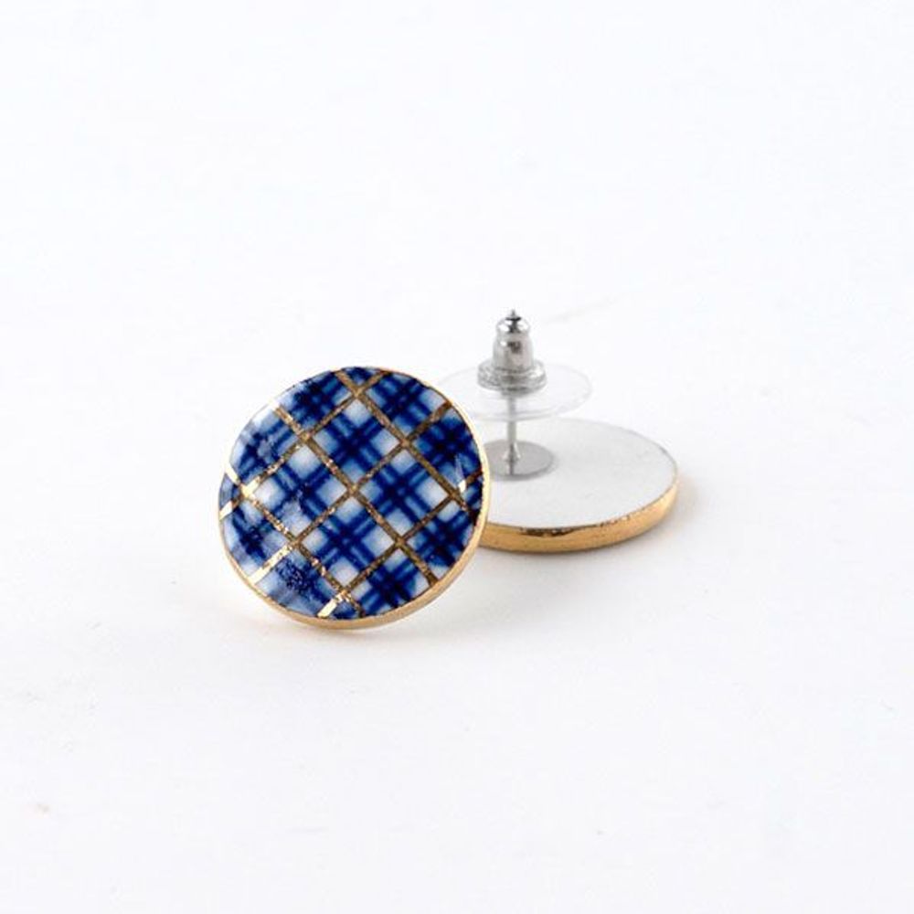 Bijoux - DESSINÉ À LA MAIN EN BLEU ET BLANC - NANAYOSHA