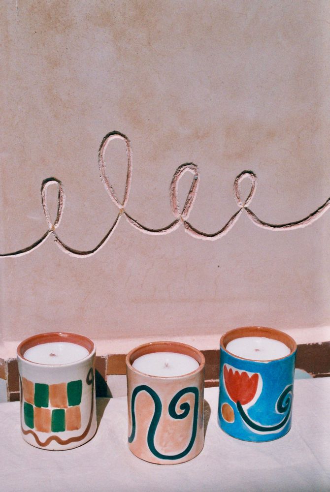 Verre d'art - Bougie LRNCE - D'ORSAY