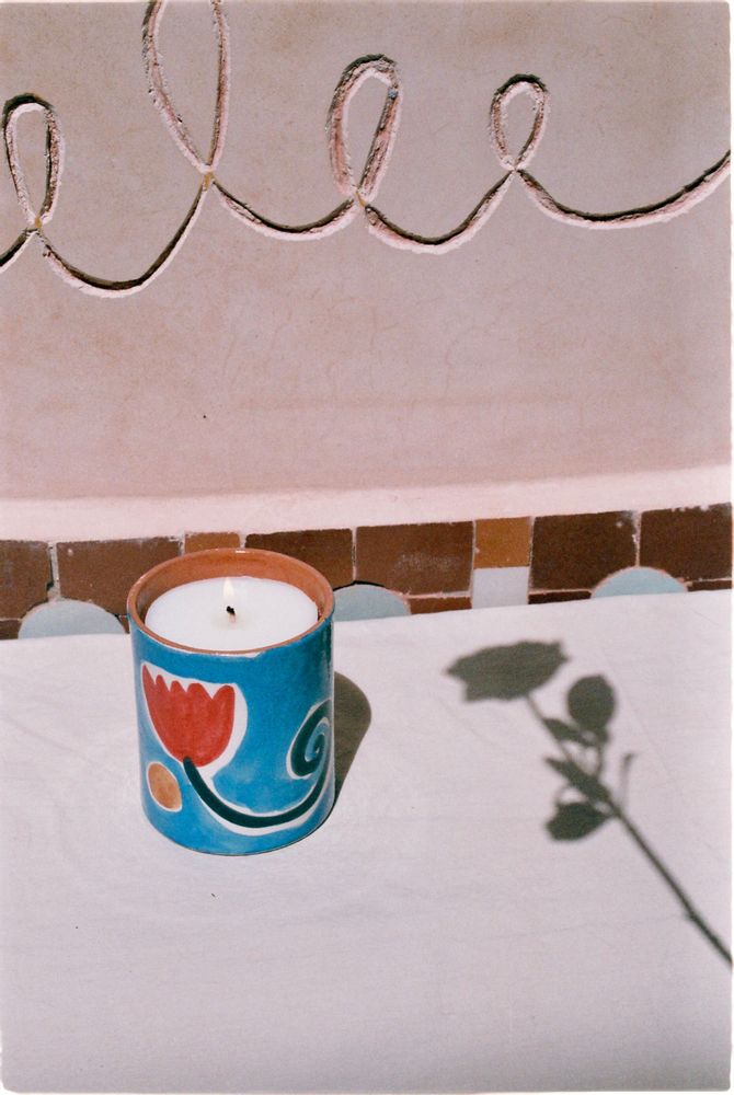 Verre d'art - Bougie LRNCE - D'ORSAY