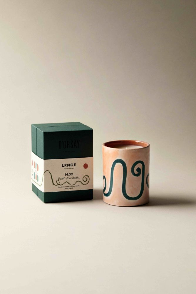 Verre d'art - Bougie LRNCE - D'ORSAY