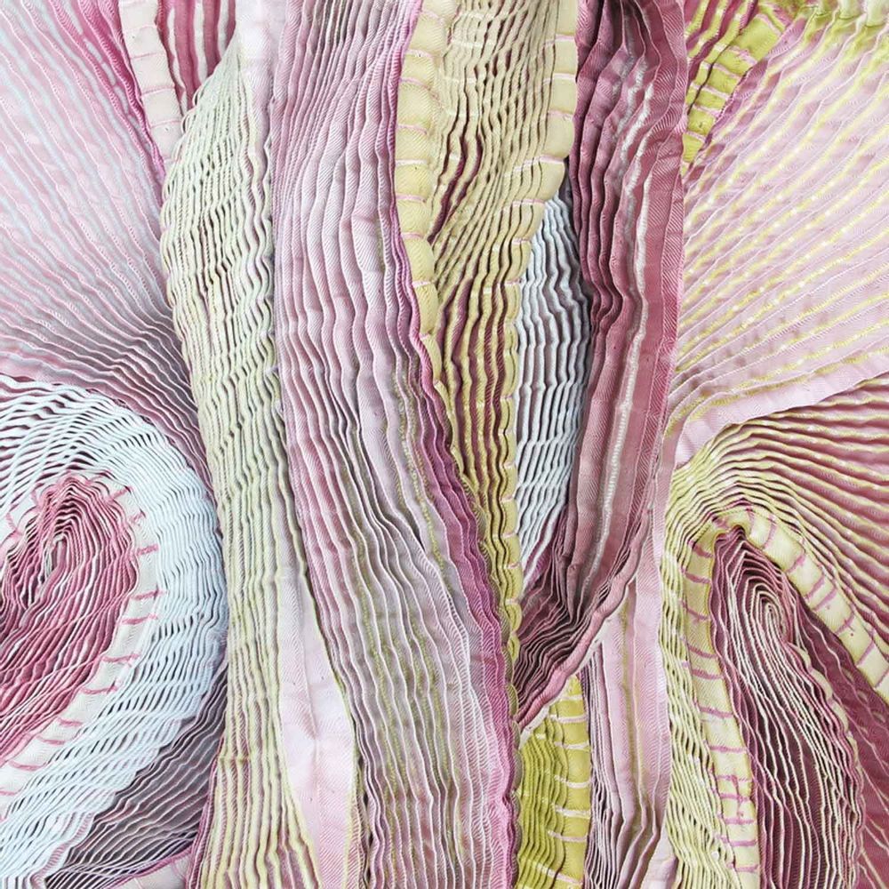 Foulards et écharpes - Écharpe longue plissée Soie PLICATWILL 120 - SOPHIE GUYOT SILKS