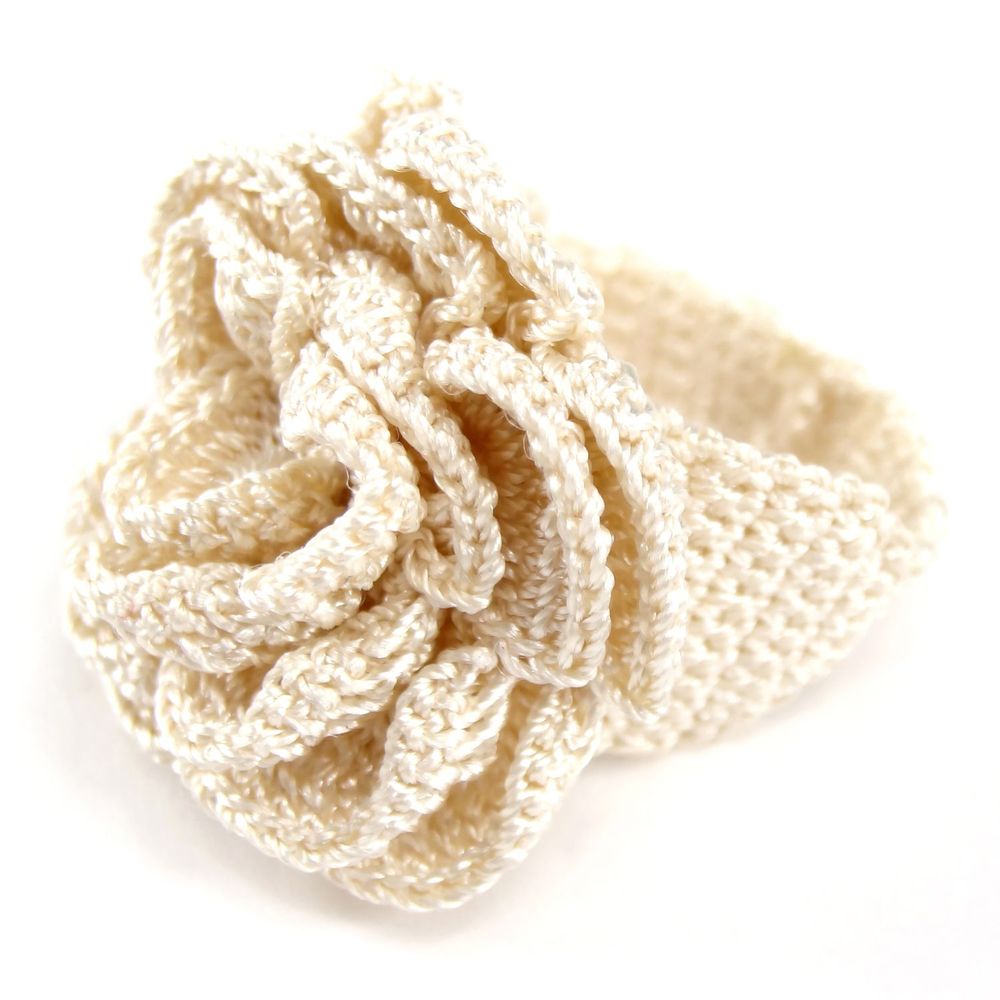 Jewelry - RING\" BELKIS\” - BEIGE CREAM - KARAWAN AUTHENTIC