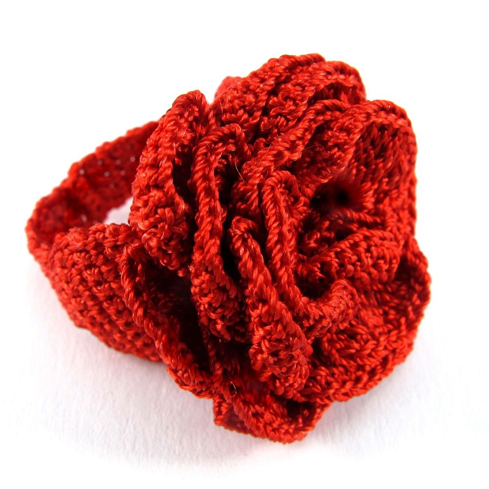 Jewelry - RING\" BELKIS\” - BRIGHT RED - KARAWAN AUTHENTIC