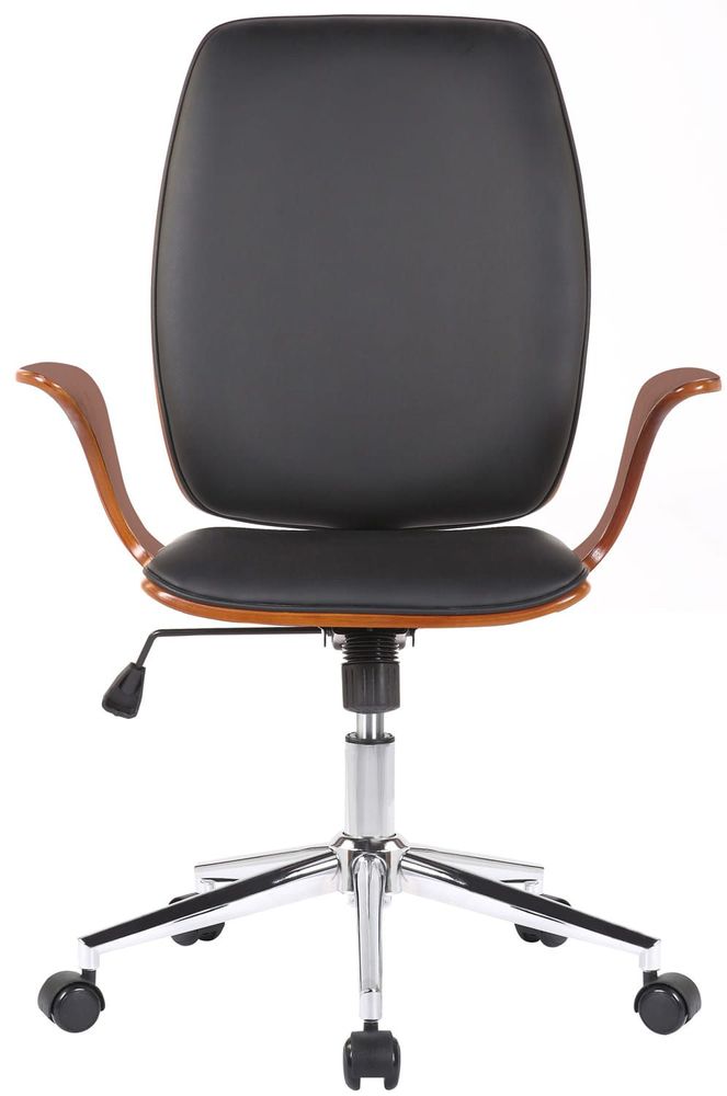 Office seating - Burbank Office Chair - Walnut/Black - VIBORR