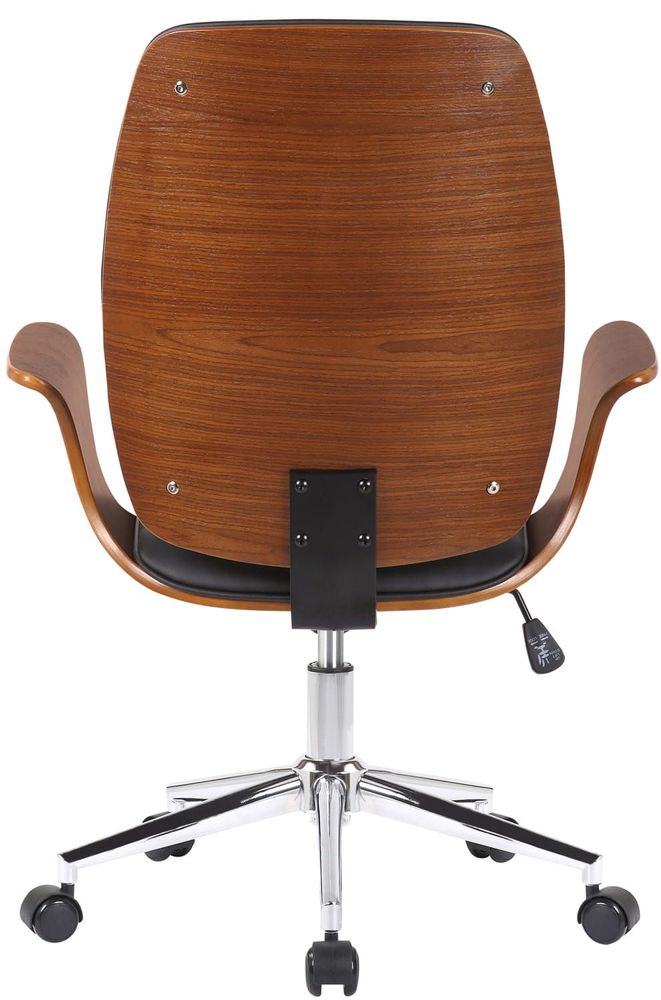 Office seating - Burbank Office Chair - Walnut/Black - VIBORR