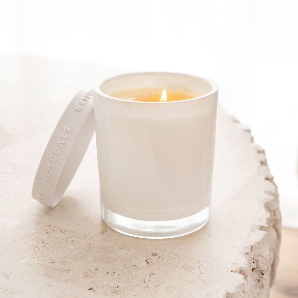 Candles - Naturals Scented Soy Wax Candle - THE AROMATHERAPY CO.
