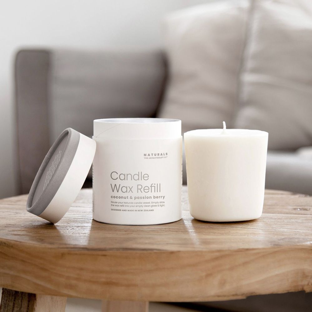Candles - Naturals Scented Soy Wax Candle - THE AROMATHERAPY CO.