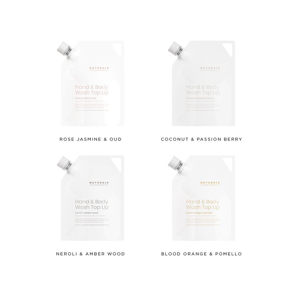 Savons - Naturals Gel douche pour les mains et le corps - THE AROMATHERAPY CO.