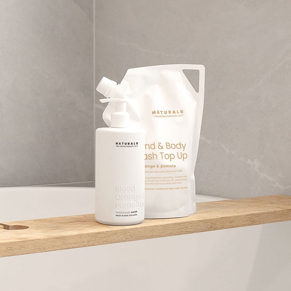 Savons - Naturals Gel douche pour les mains et le corps - THE AROMATHERAPY CO.