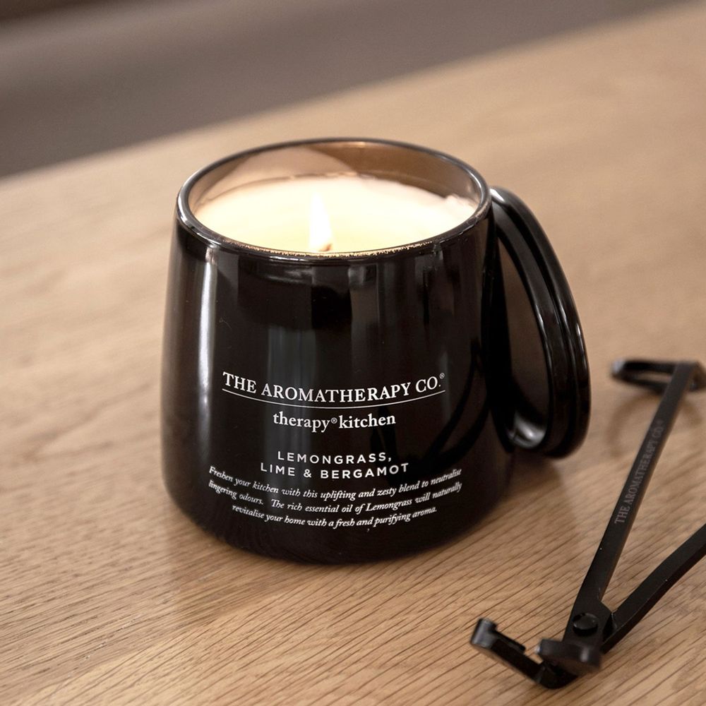 Candles - Therapy Kitchen Soy Wax Candle with Essential Oils - THE AROMATHERAPY CO.