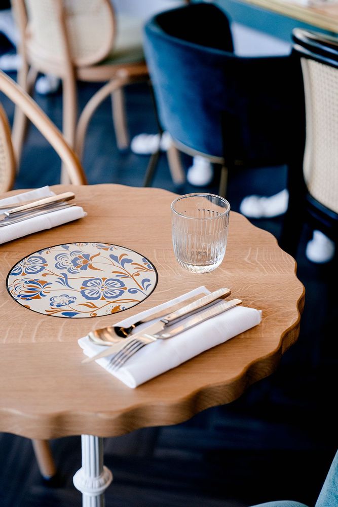 Dining Tables - Bistro table in French oak - Vendôme line • ARDAMEZ - ARDAMEZ