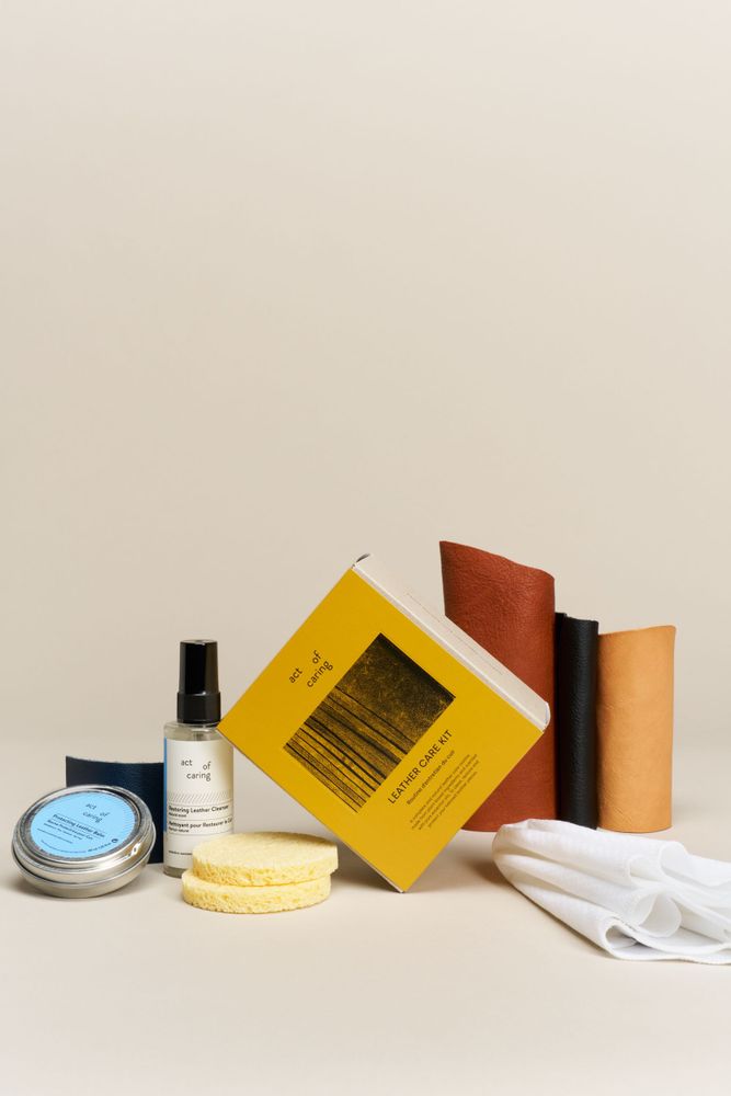 Parfums d'intérieur - Leather Care Kit - ACTOFCARING AB