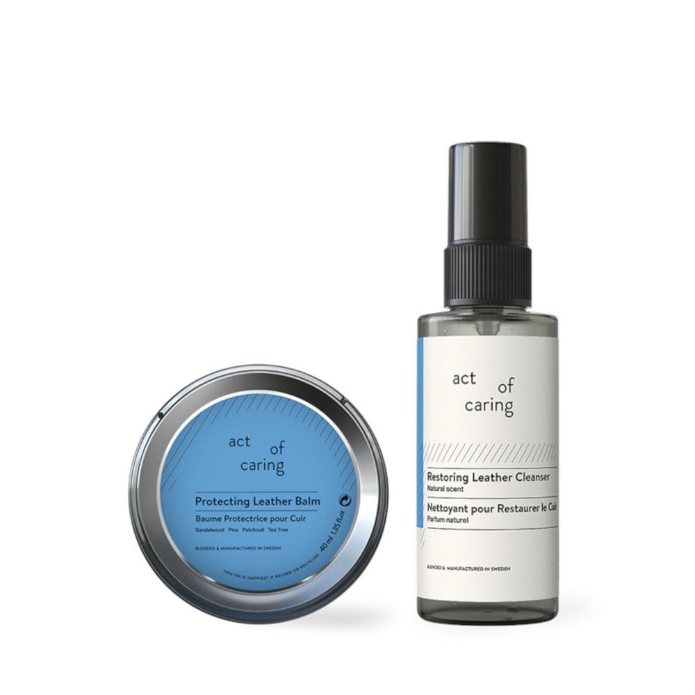 Parfums d'intérieur - Leather Care Kit - ACTOFCARING AB