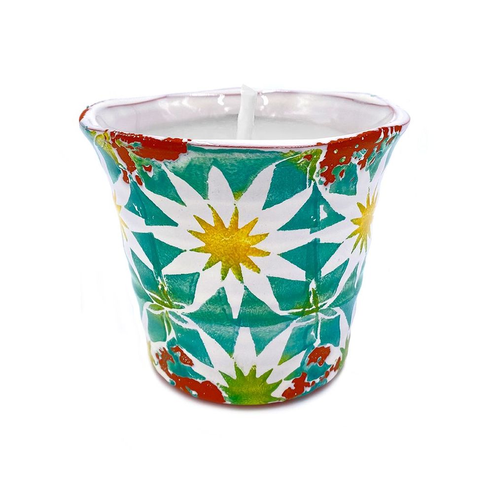 Outdoor decorative accessories - Outdoor ceramic citronella candle collection 2024 - WAX DESIGN - BARCELONA