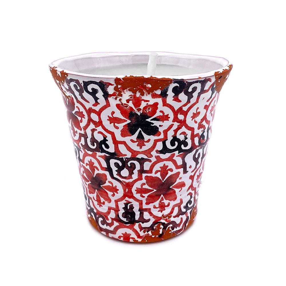 Outdoor decorative accessories - Outdoor ceramic citronella candle collection 2024 - WAX DESIGN - BARCELONA