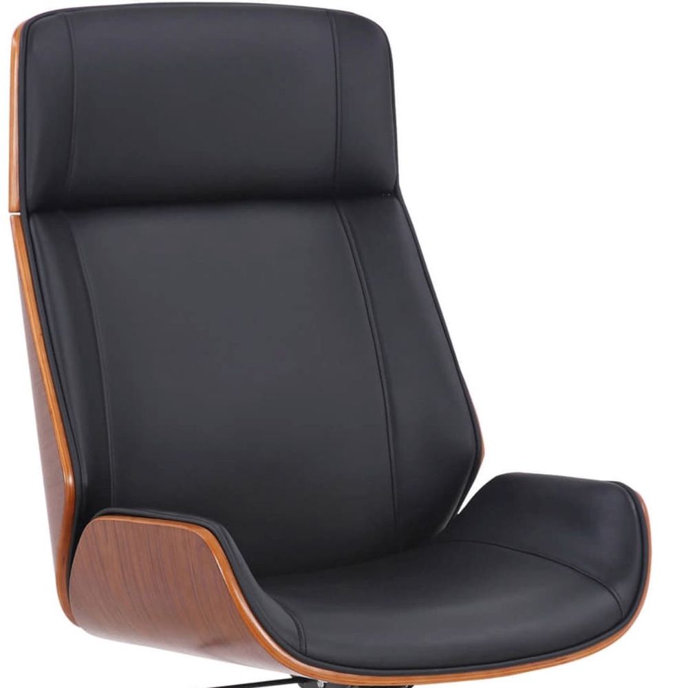 Chairs - Varel Office Chair - Natural Wood - VIBORR