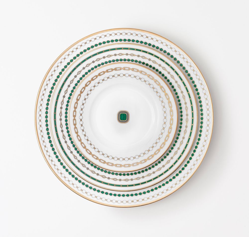 Formal plates - Jewel bread plate - JOHANNE PARIS