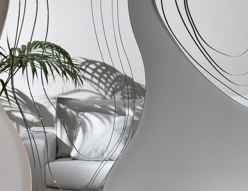 Mirrors - Wall mirror 'Livelli 185' - ATELIER BARBERINI & GUNNELL
