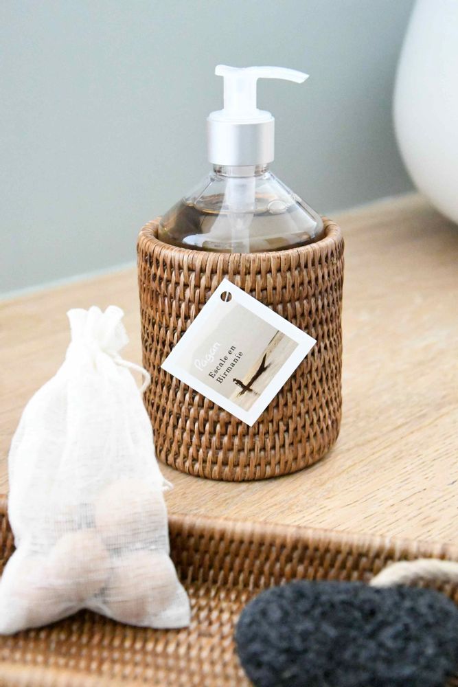 Soap dishes - Escale perfumed soap pump and liquid soap set - PAGAN