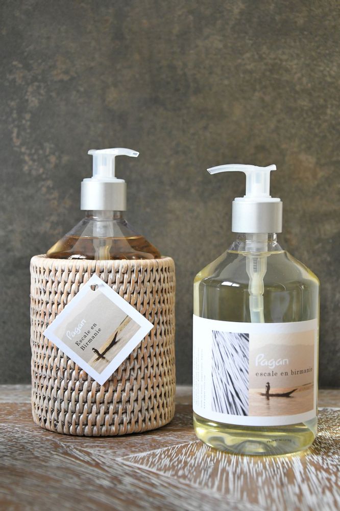 Soap dishes - Escale perfumed soap pump and liquid soap set - PAGAN