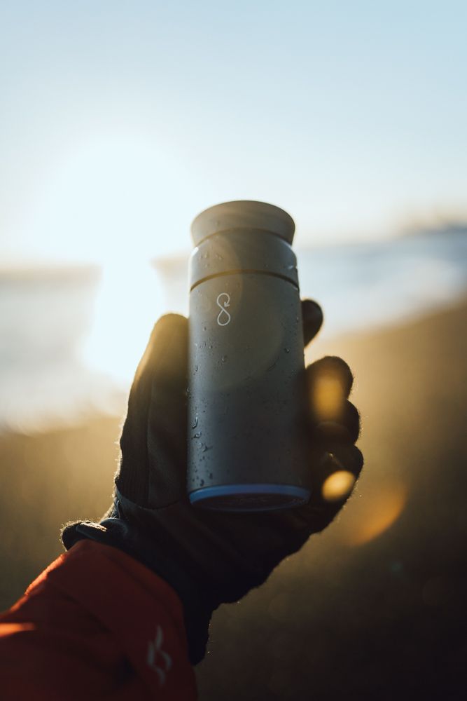 Gifts - Brew Flask - Ocean Blue (350ml) - OCEAN BOTTLE