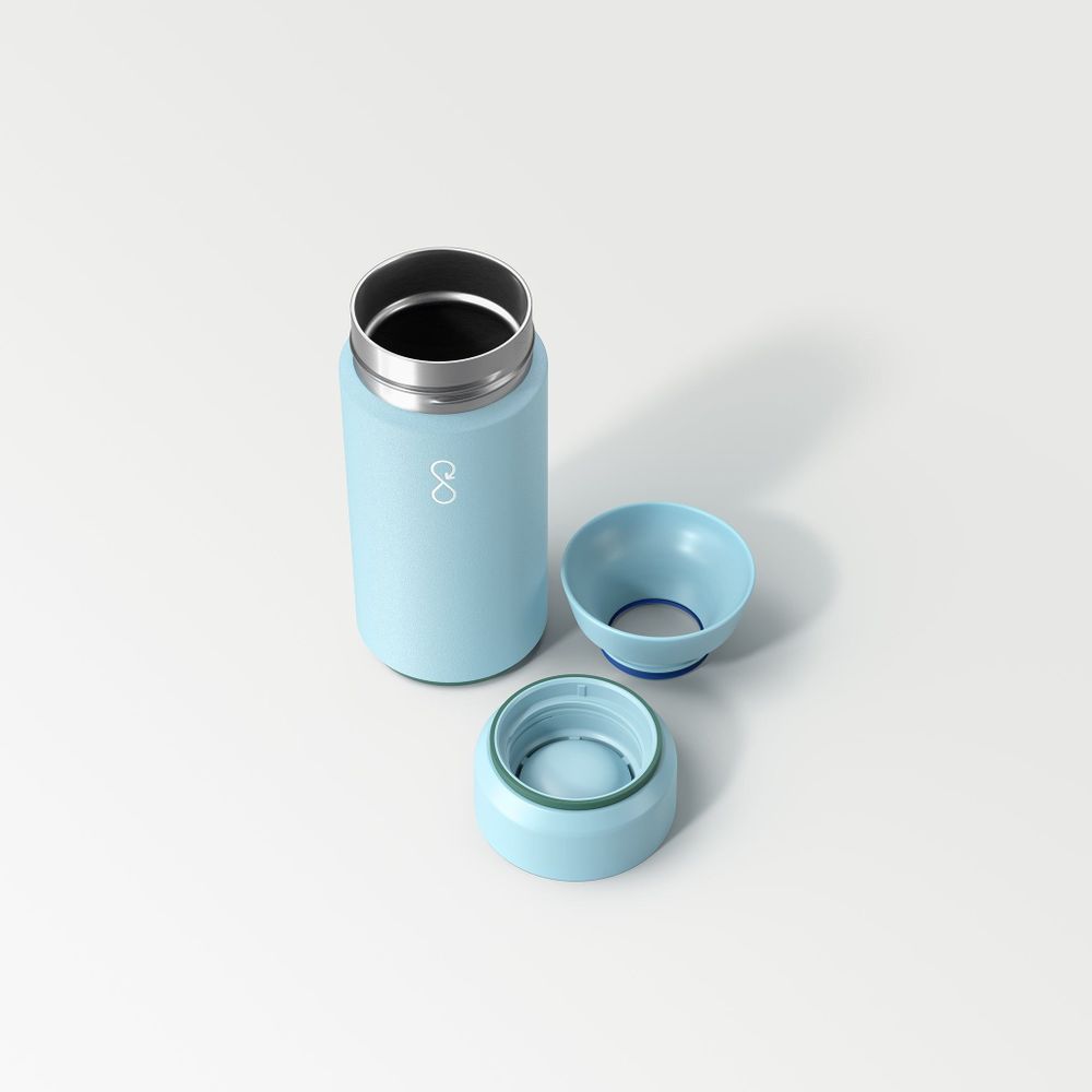 Gifts - Brew Flask - Sky Blue (350ml) - OCEAN BOTTLE