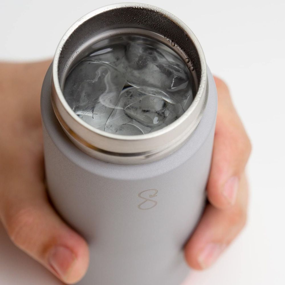 Accessoires de voyage - Thermos 'Brew' (350ml) - Gris pierre - OCEAN BOTTLE