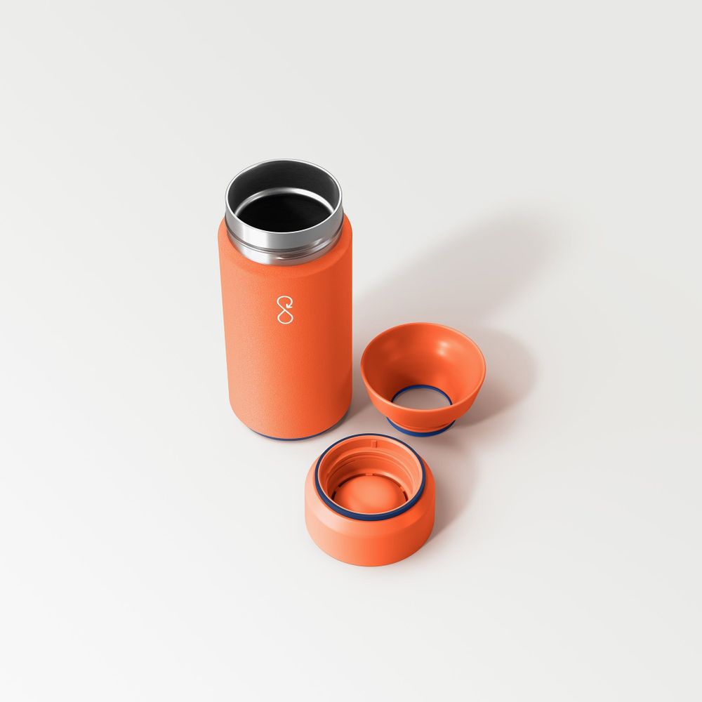 Gifts - Thermos' Brew '(350ml) - Sun Orange - OCEAN BOTTLE